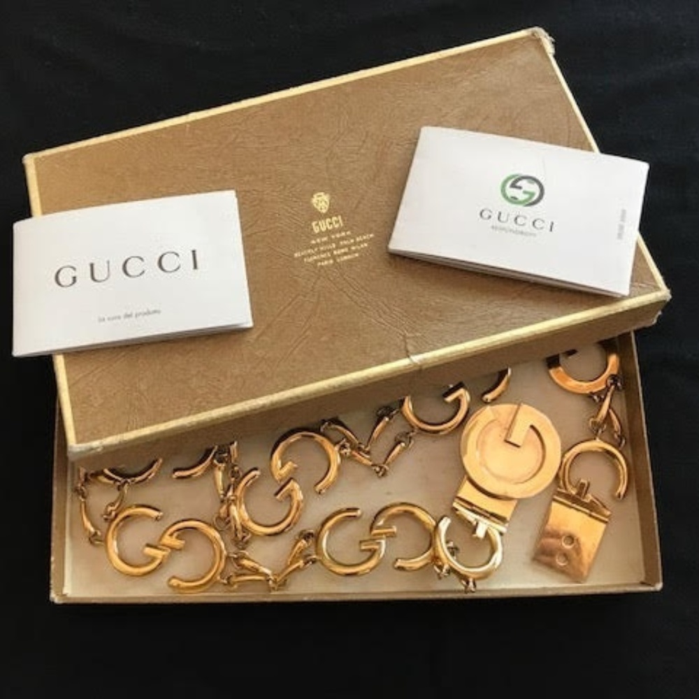 🏆 GUCCI Vintage 1970's Belt